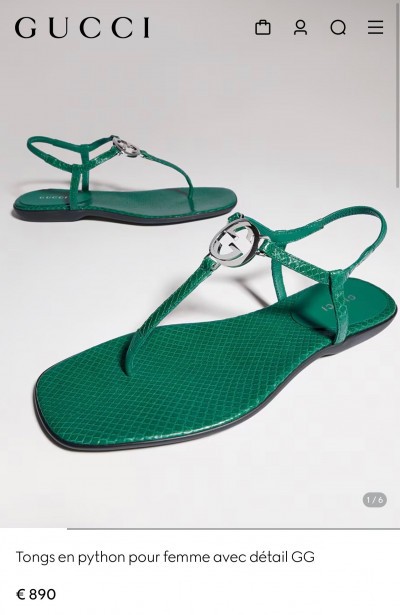 Сандали Gucci