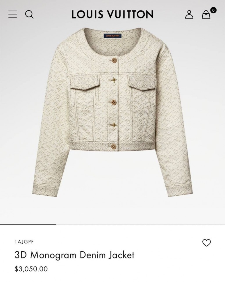 Жакет Louis Vuitton