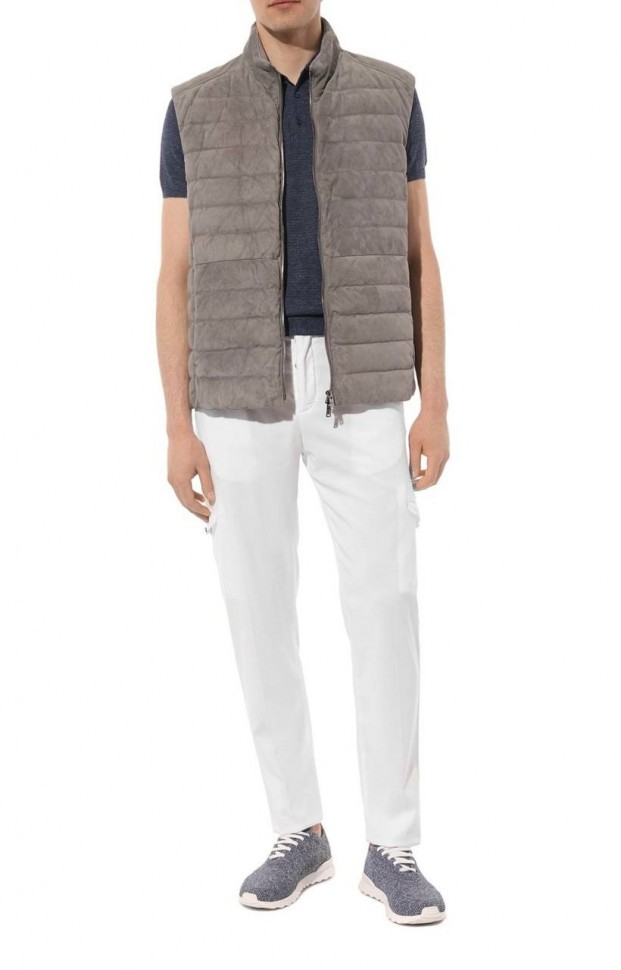 Текстильные кроссовки Kiton