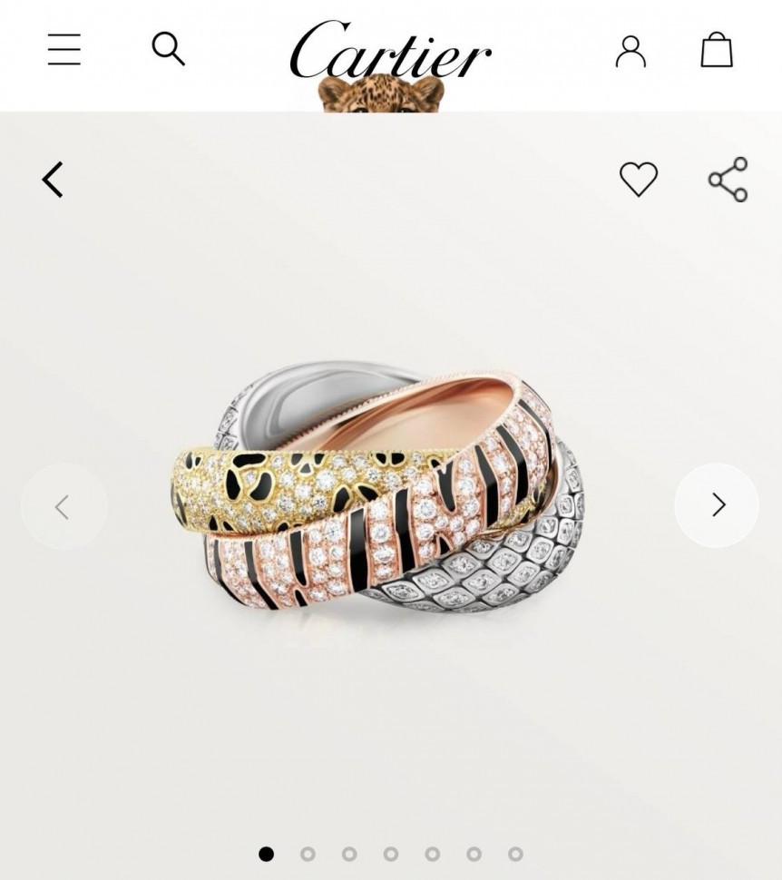 Кольцо Cartier  