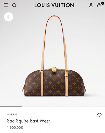Сумка Louis Vuitton Squire East West   