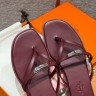 Шлепки Hermes Miss