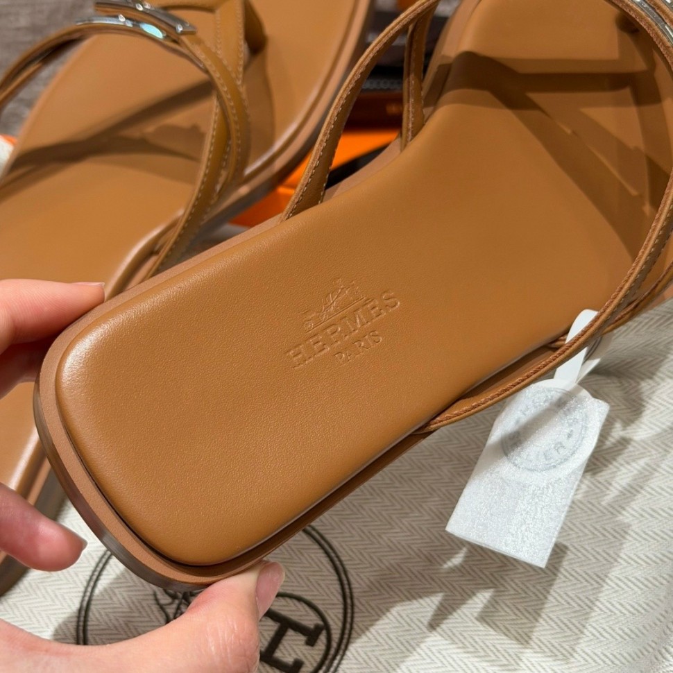 Шлепки Hermes Miss