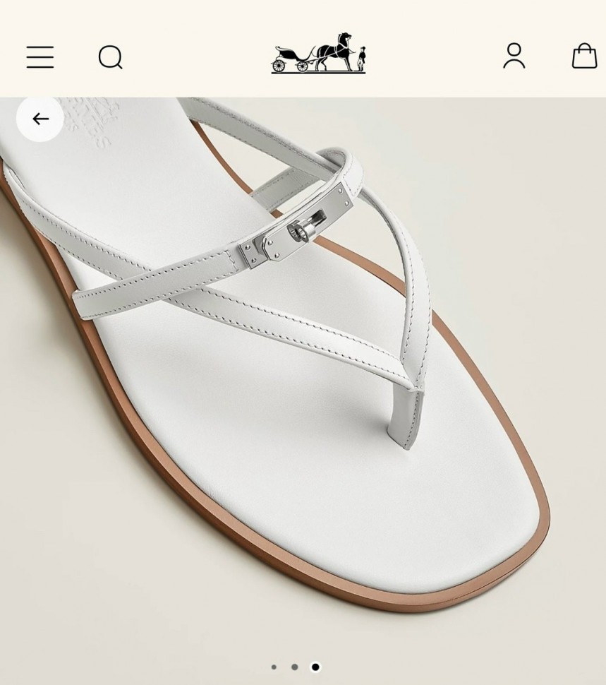 Шлепки Hermes Miss