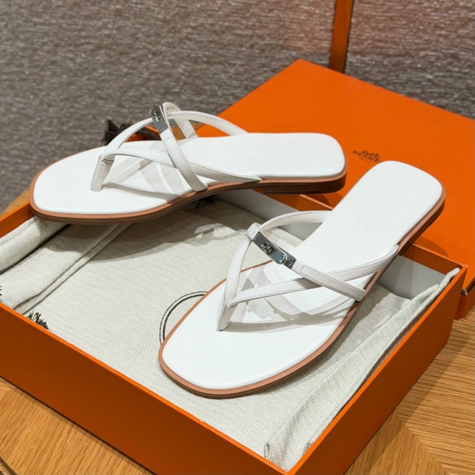 Шлепки Hermes Miss