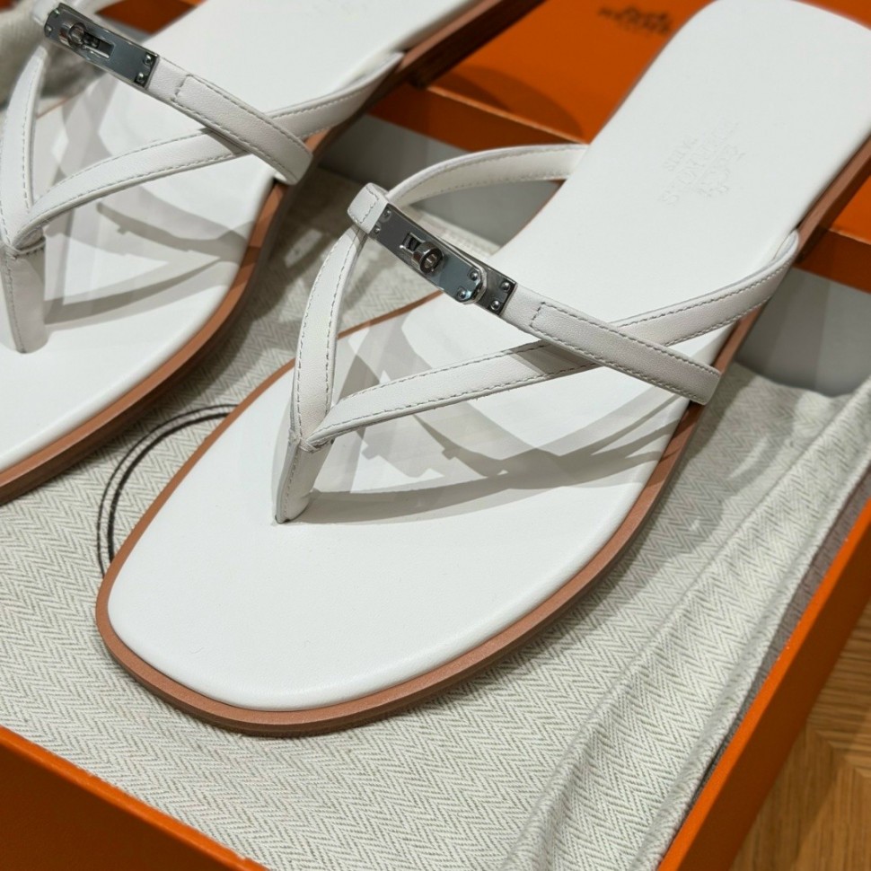 Шлепки Hermes Miss