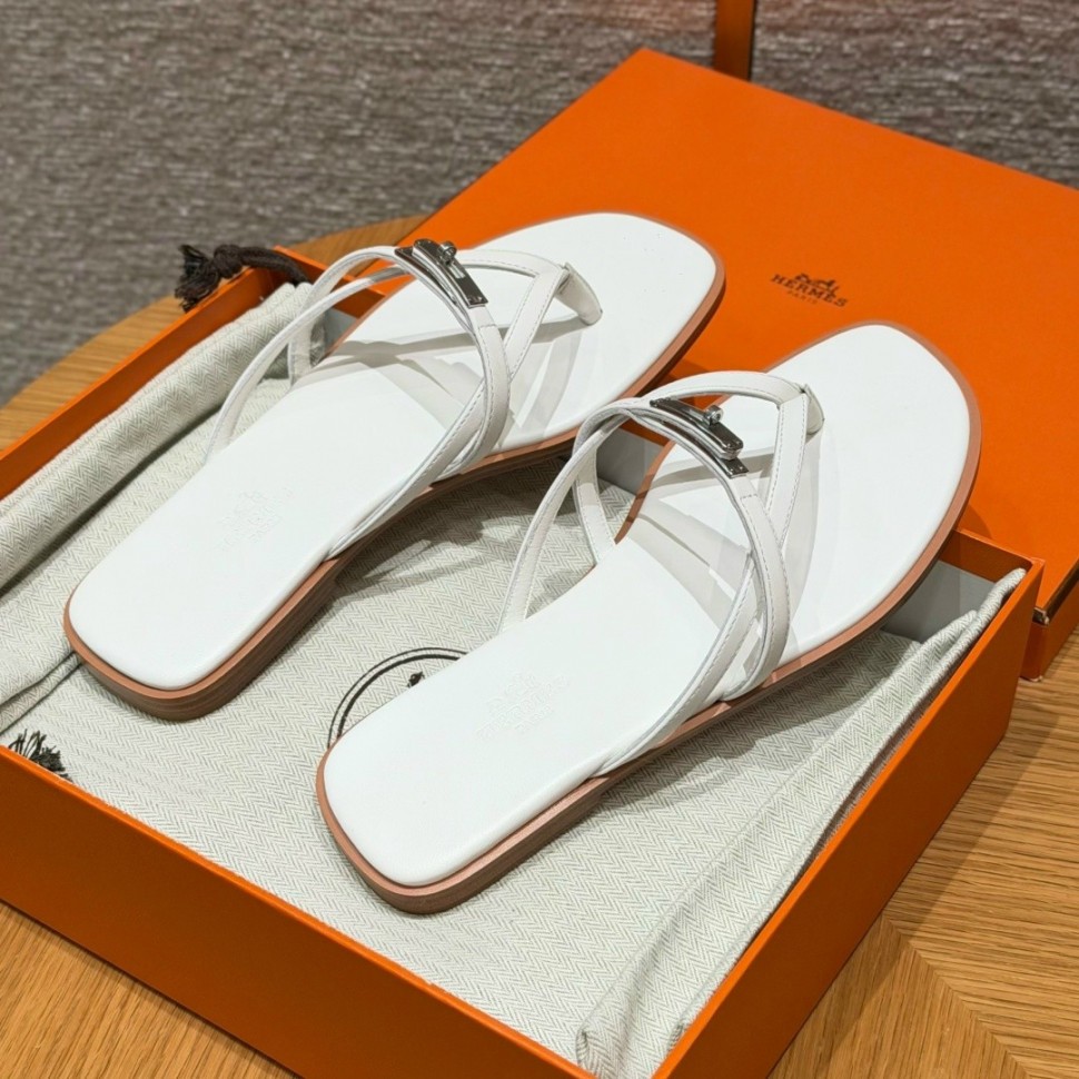 Шлепки Hermes Miss
