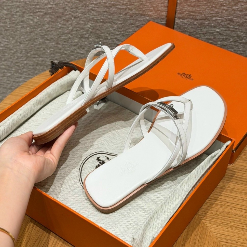 Шлепки Hermes Miss