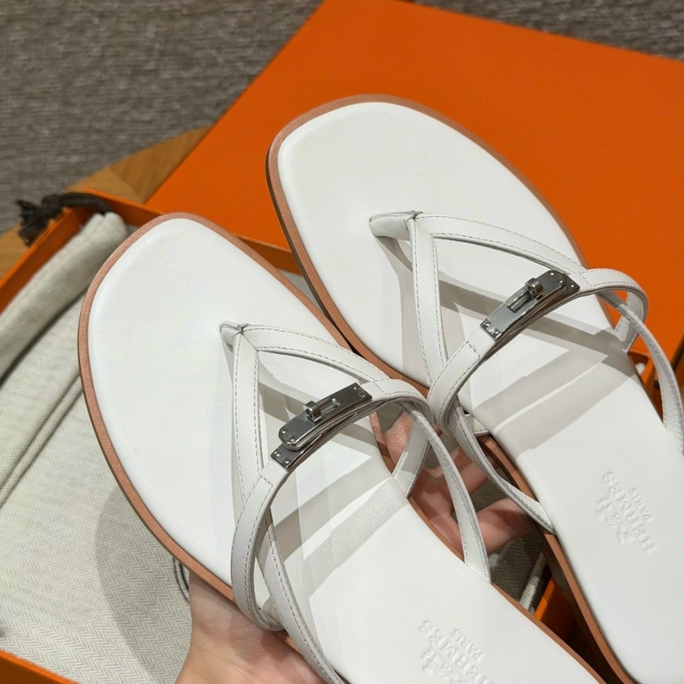 Шлепки Hermes Miss