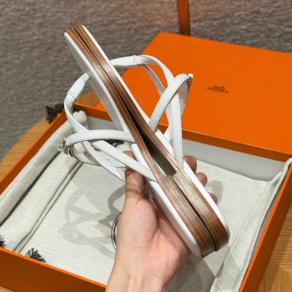 Шлепки Hermes Miss