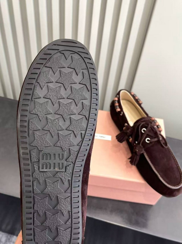 Лоферы Miu Miu     