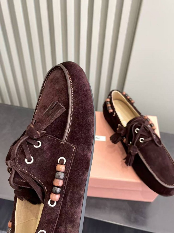 Лоферы Miu Miu     