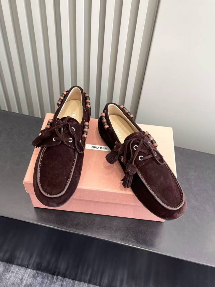 Лоферы Miu Miu     