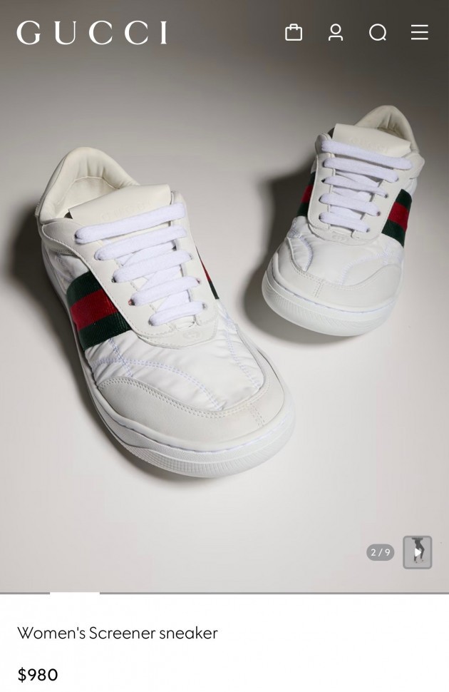 Сникеры Gucci     