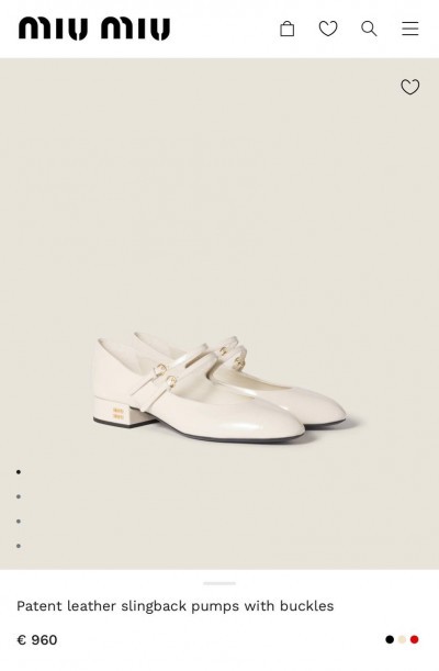 Туфли Miu Miu