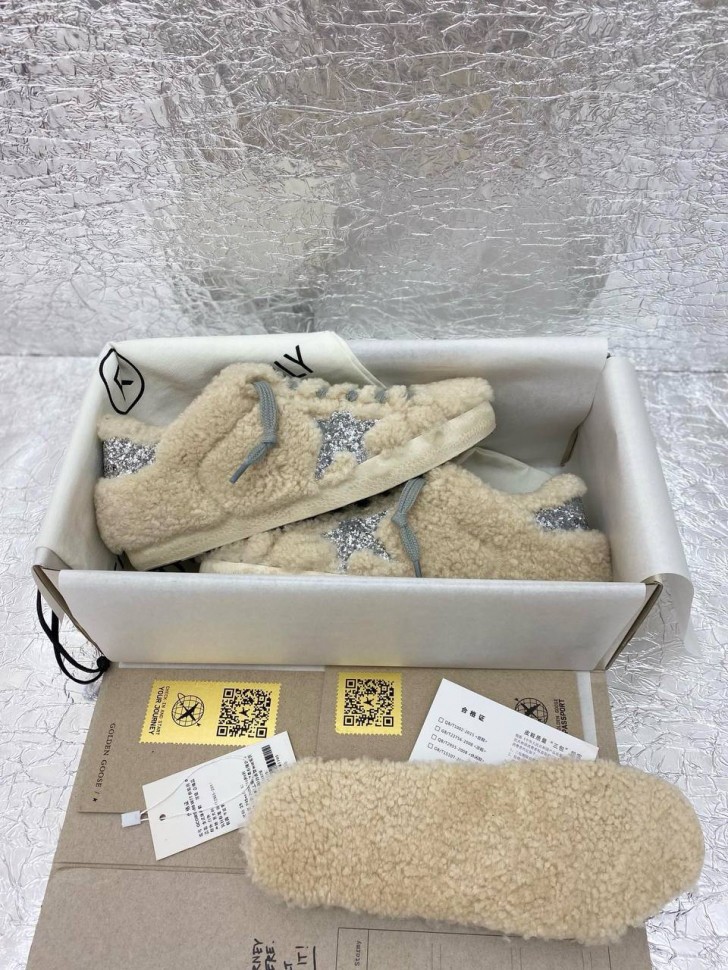Кеды Golden Goose на меху