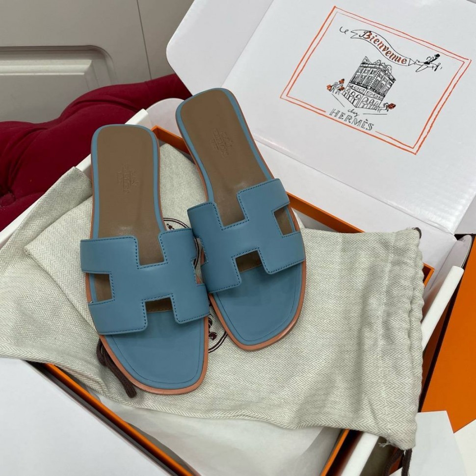 Шлепки Hermes Oran