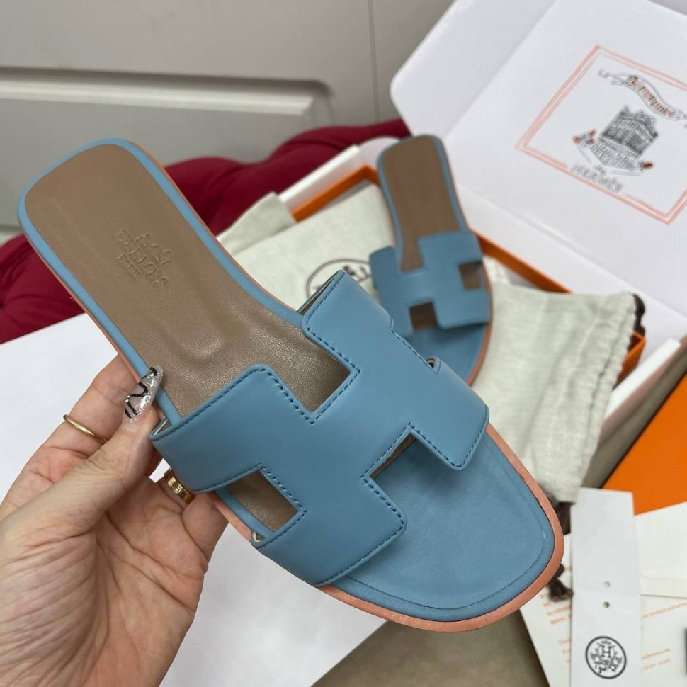 Шлепки Hermes Oran