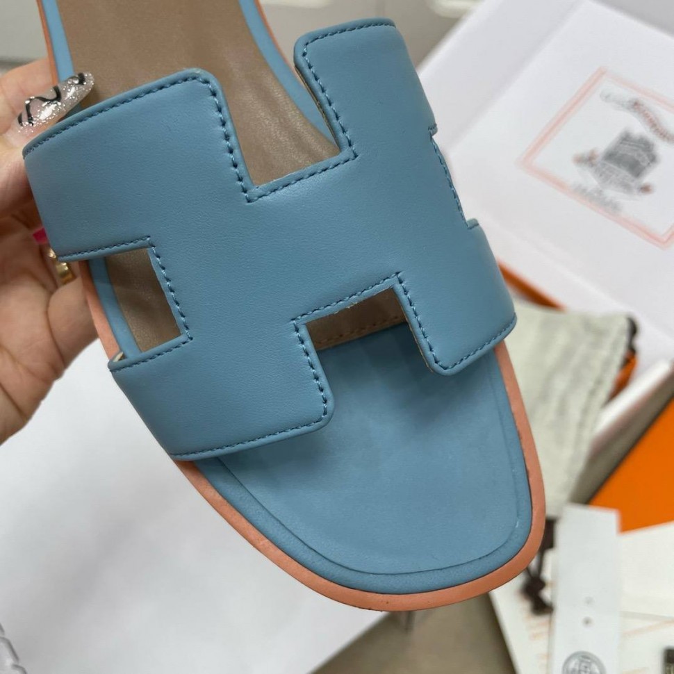 Шлепки Hermes Oran