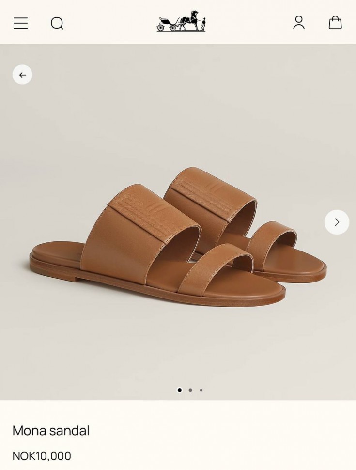 Сандали Hermes Mona