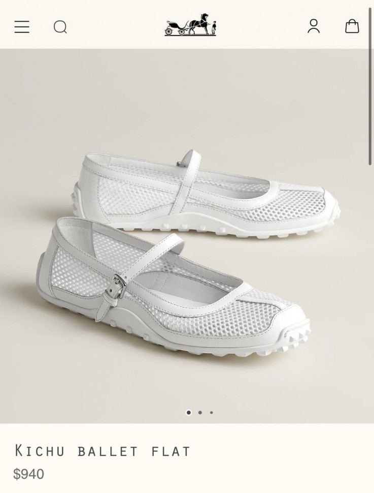 Балетки Hermes