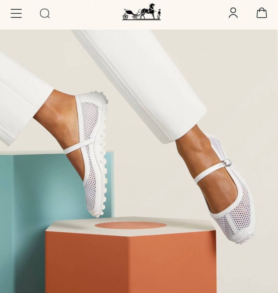 Балетки Hermes