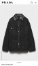 Куртка Prada из денима и кожи Куртка Prada из денима и кожи