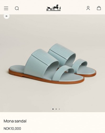 Сандали Hermes Mona 