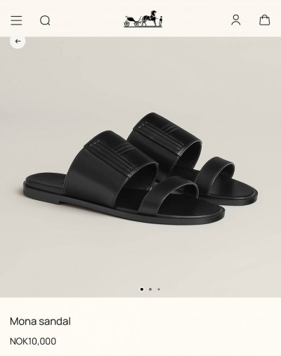 Сандали Hermes Mona 