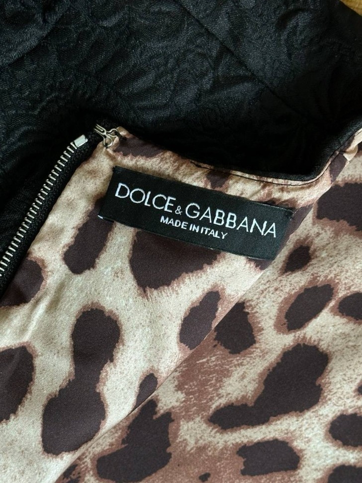 Платье Dolce&Gabbana из жаккарда 