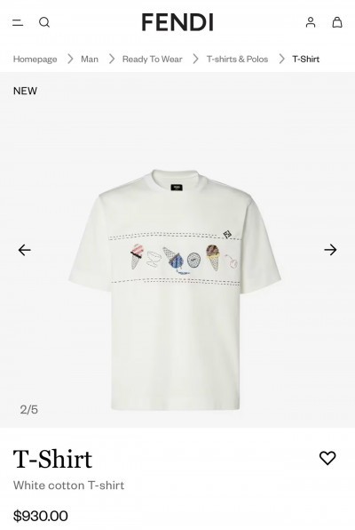 Футболка Fendi