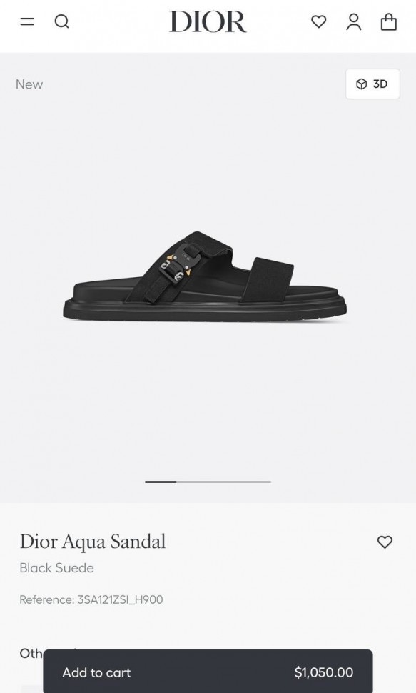 Сандали Dior          