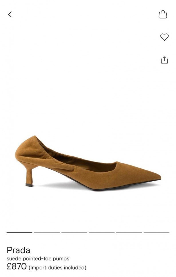 Туфли Prada  