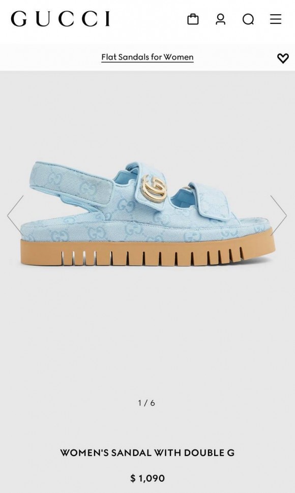 Сандали Gucci