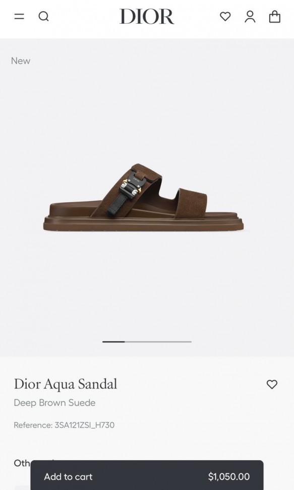 Сандали Dior    