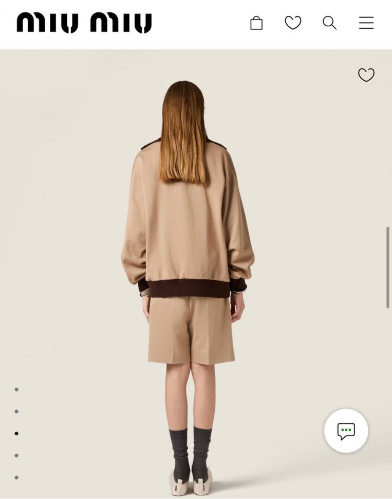 Толстовка Miu Miu 