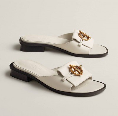 Шлепки Hermes