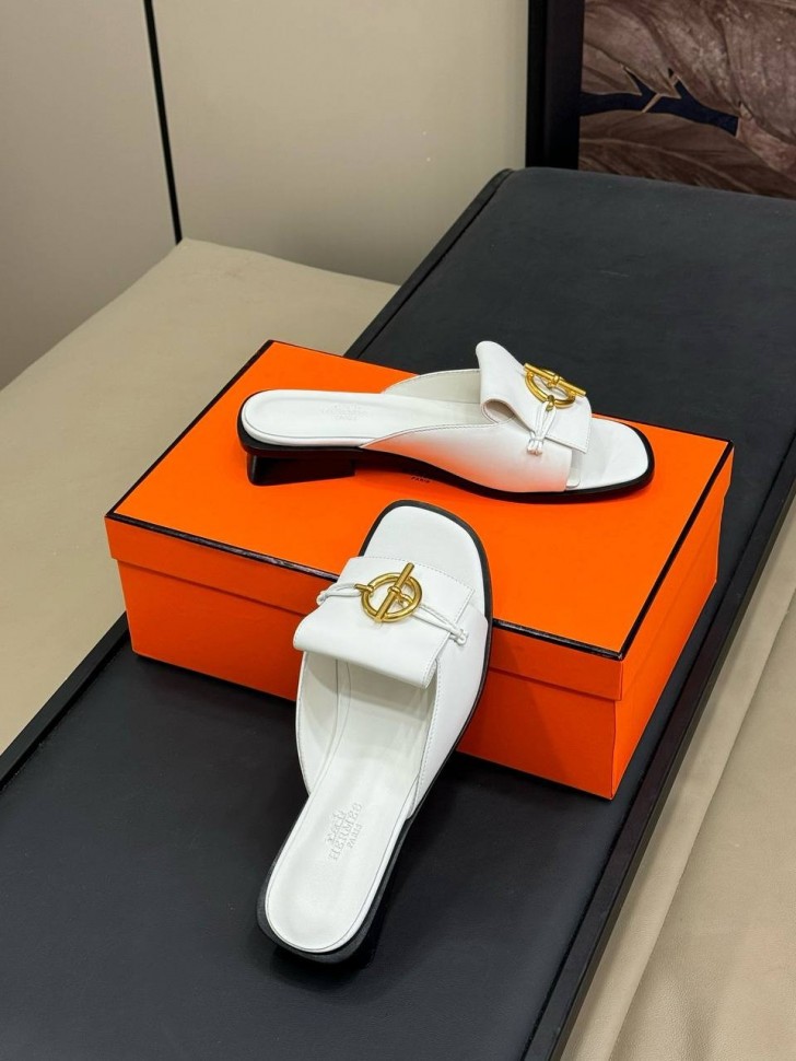 Шлепки Hermes