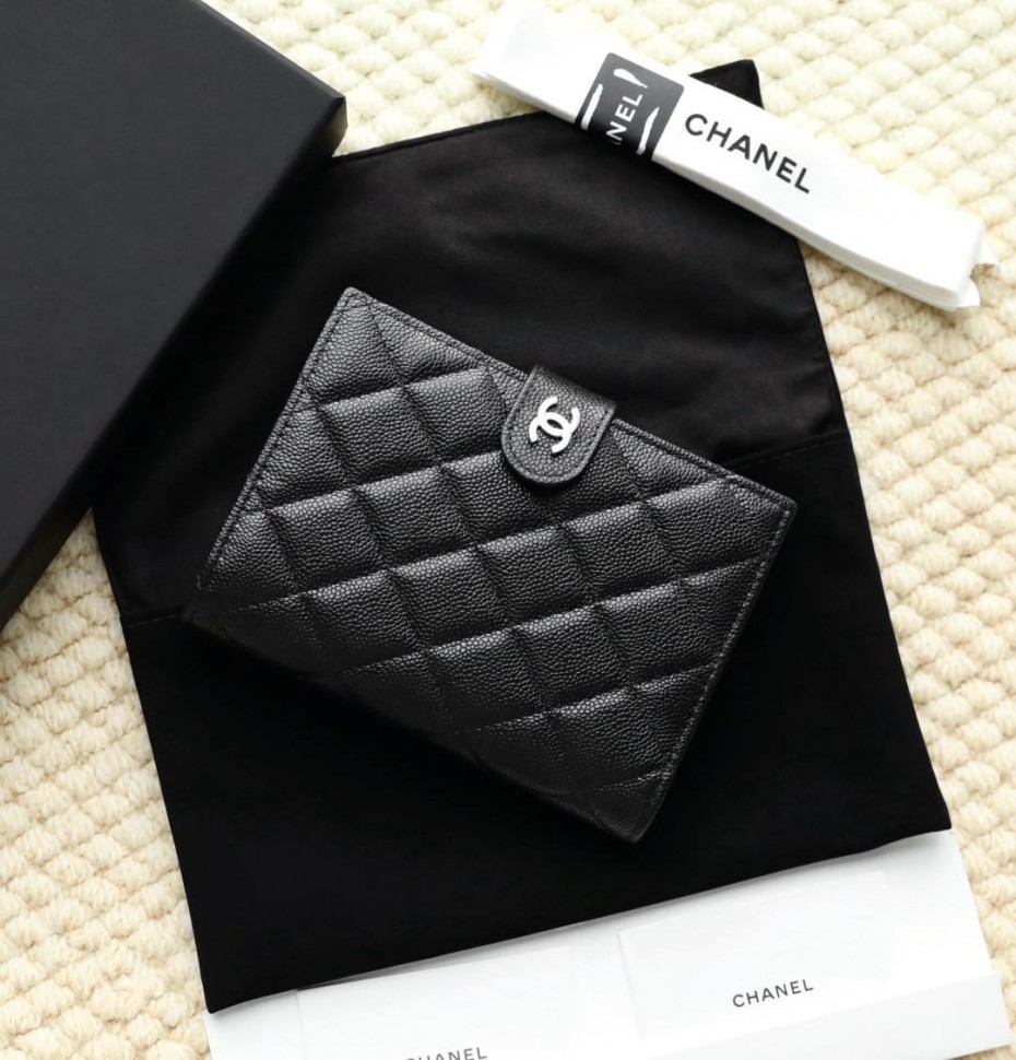 Портмоне Chanel женское с отсеком для паспорта и карточек