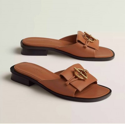 Шлепки Hermes