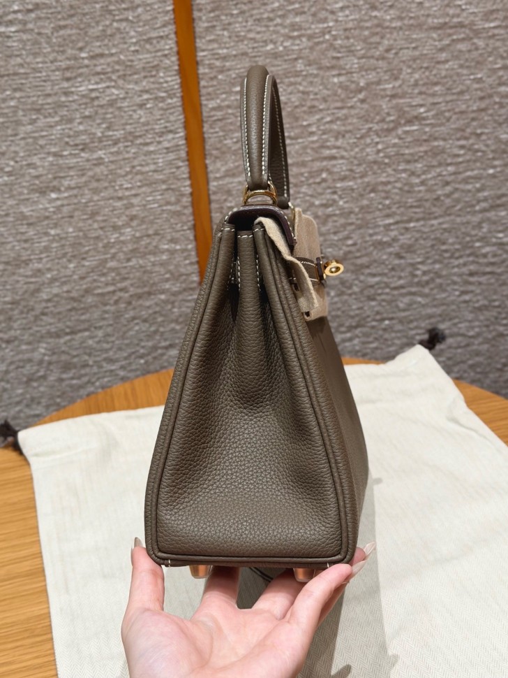 Сумка Hermes Kelly 25 Togo Etoupe