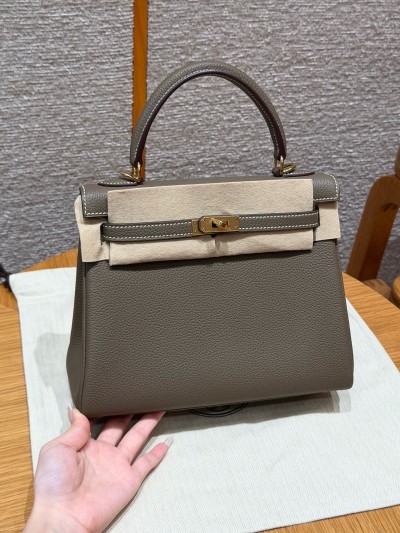 Сумка Hermes Kelly 25 Togo Etoupe