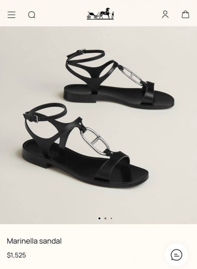 Сандали Hermes Marinella