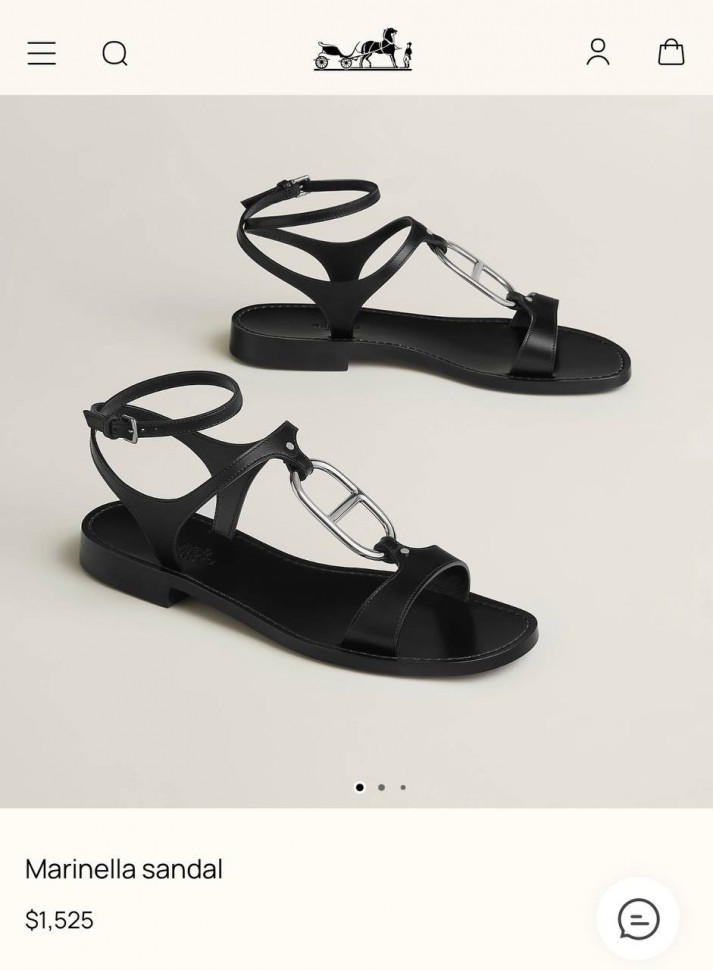 Сандали Hermes Marinella