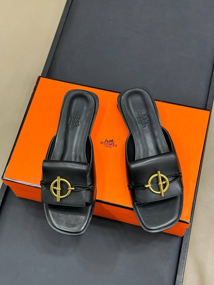 Шлепки Hermes
