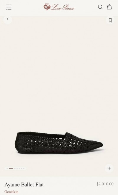 Балетки Loro Piana