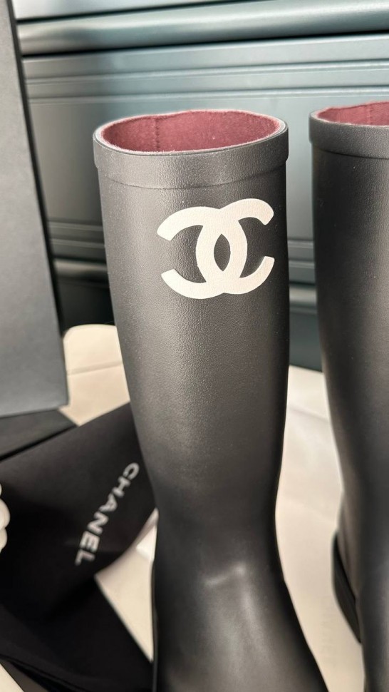 Резиновые сапоги Chanel
