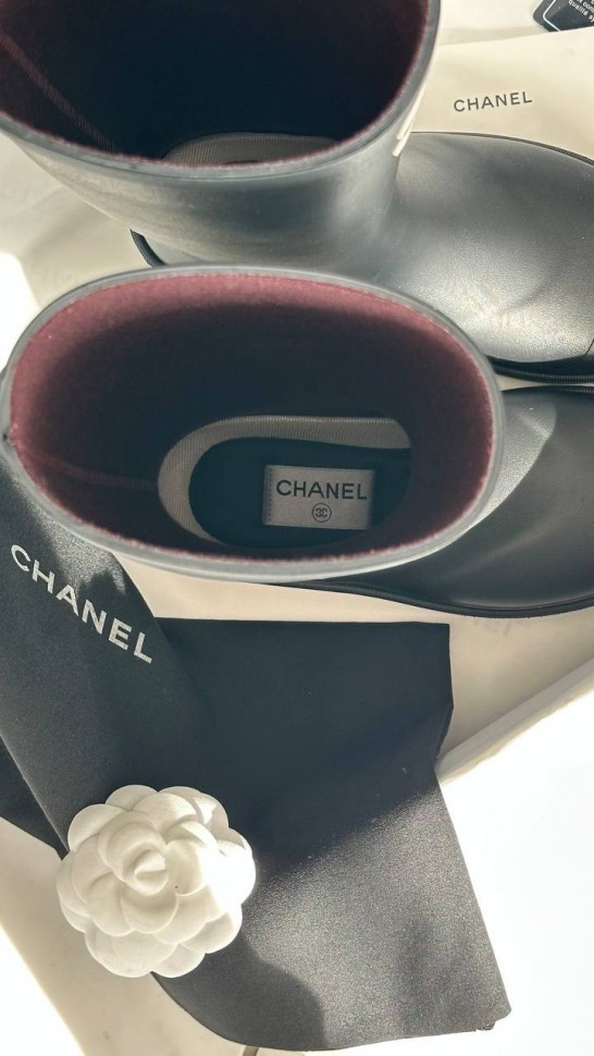 Резиновые сапоги Chanel