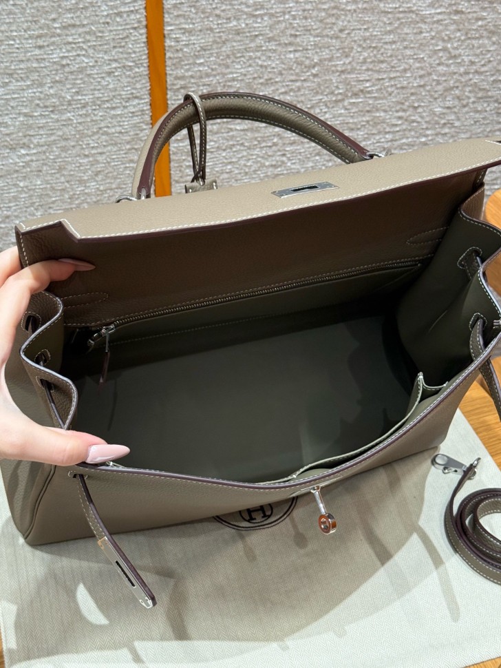 Сумка Hermes Kelly 35 Togo Etoupe