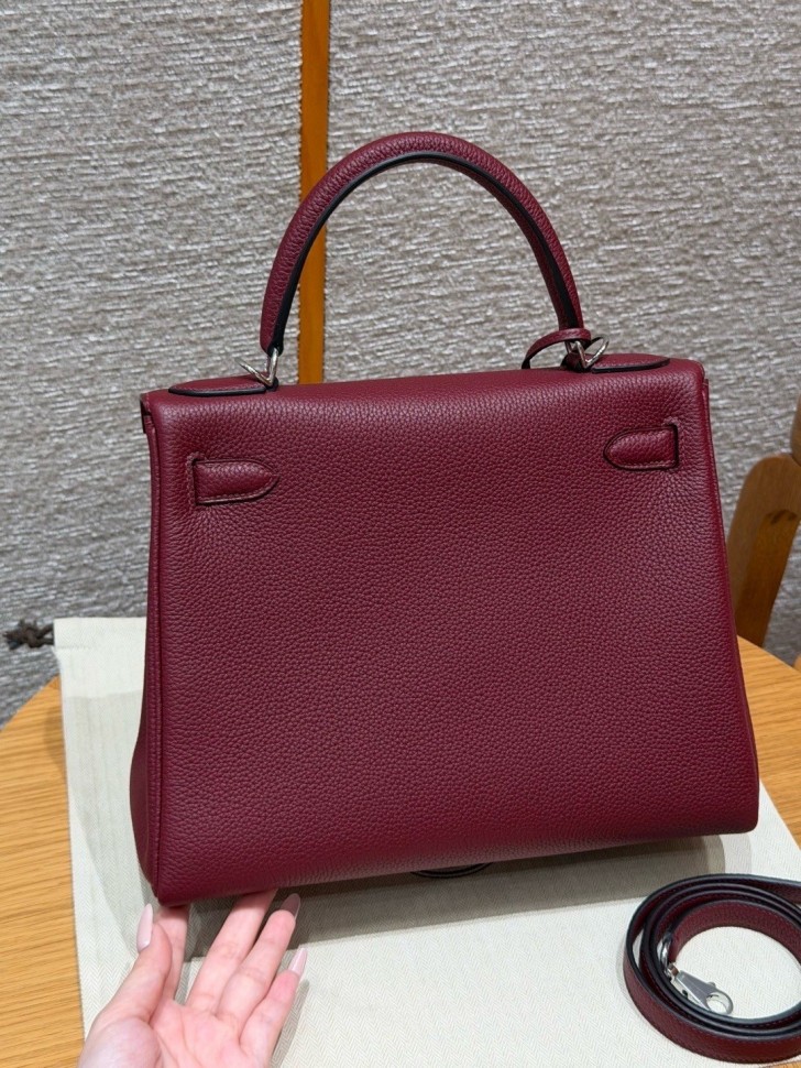 Сумка Hermes Kelly 28 Togo Rouge H